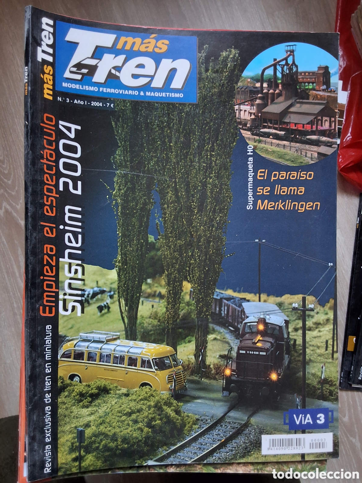 Coleccionismo de revistas y peri&oacute;dicos: M&aacute;s tren revista trenes y maquetas n&uacute;mero 3 a&ntilde;o 2004