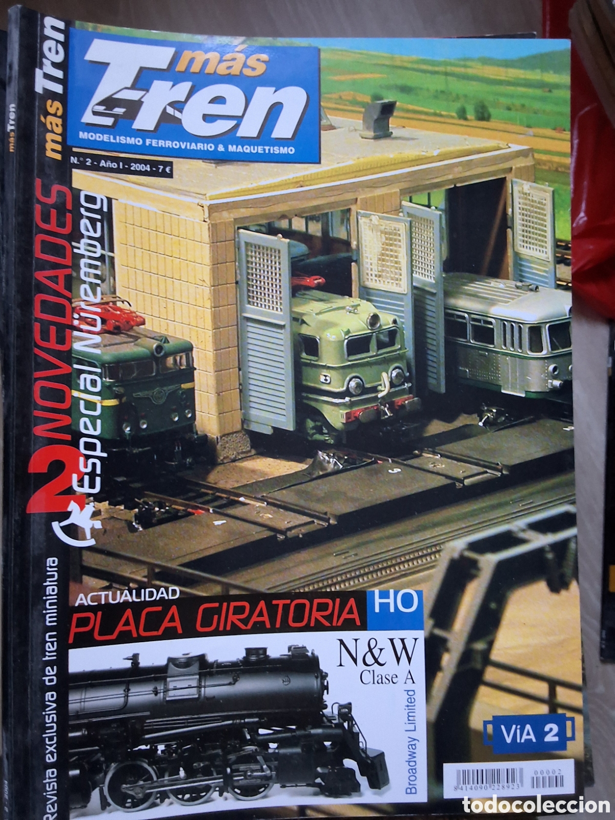 Coleccionismo de revistas y peri&oacute;dicos: M&aacute;s tren revista trenes y maquetas n&uacute;mero 2 a&ntilde;o 2004