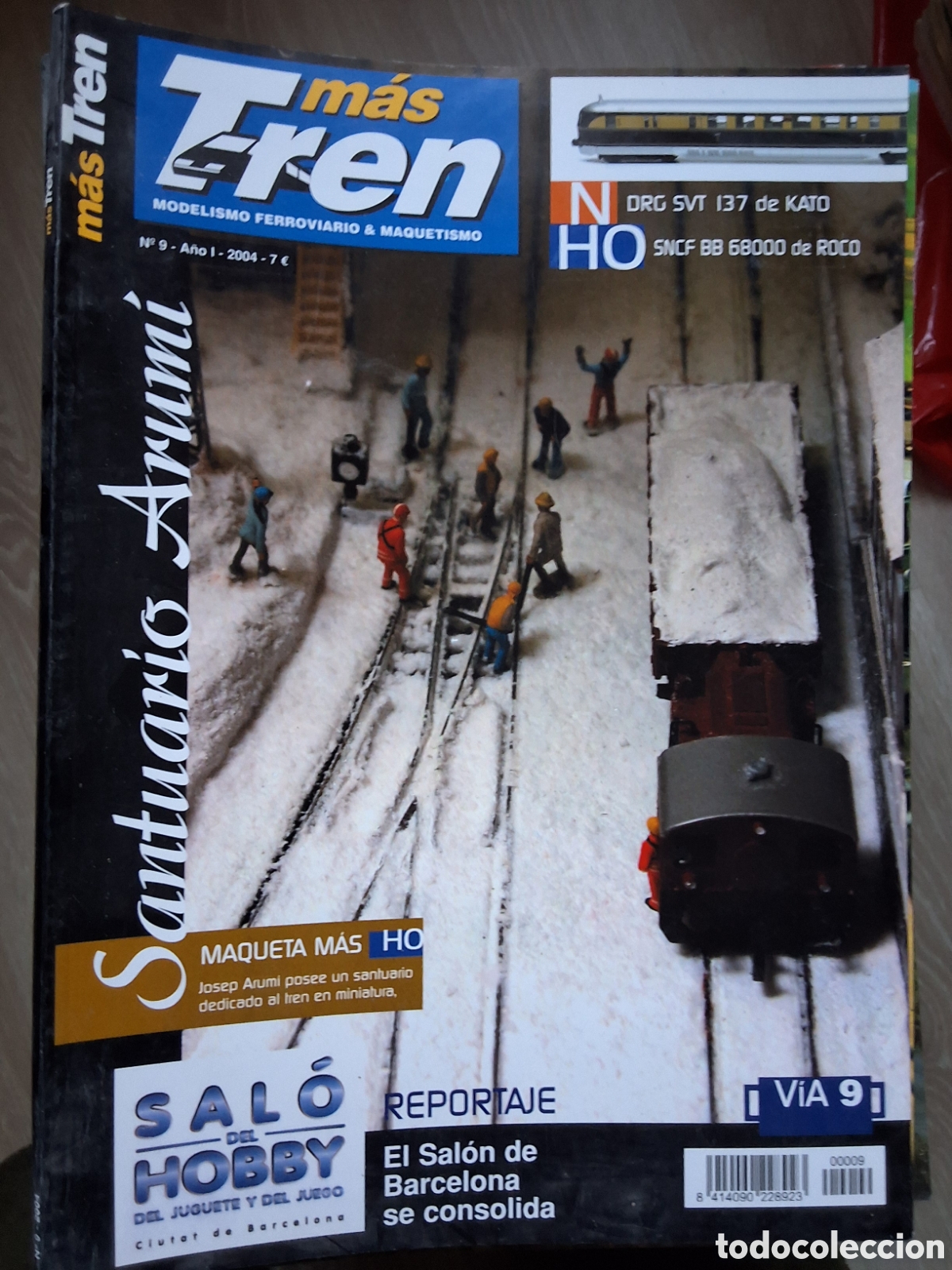 Coleccionismo de revistas y peri&oacute;dicos: M&aacute;s tren revista trenes y maquetas n&uacute;mero 9 a&ntilde;o 2004