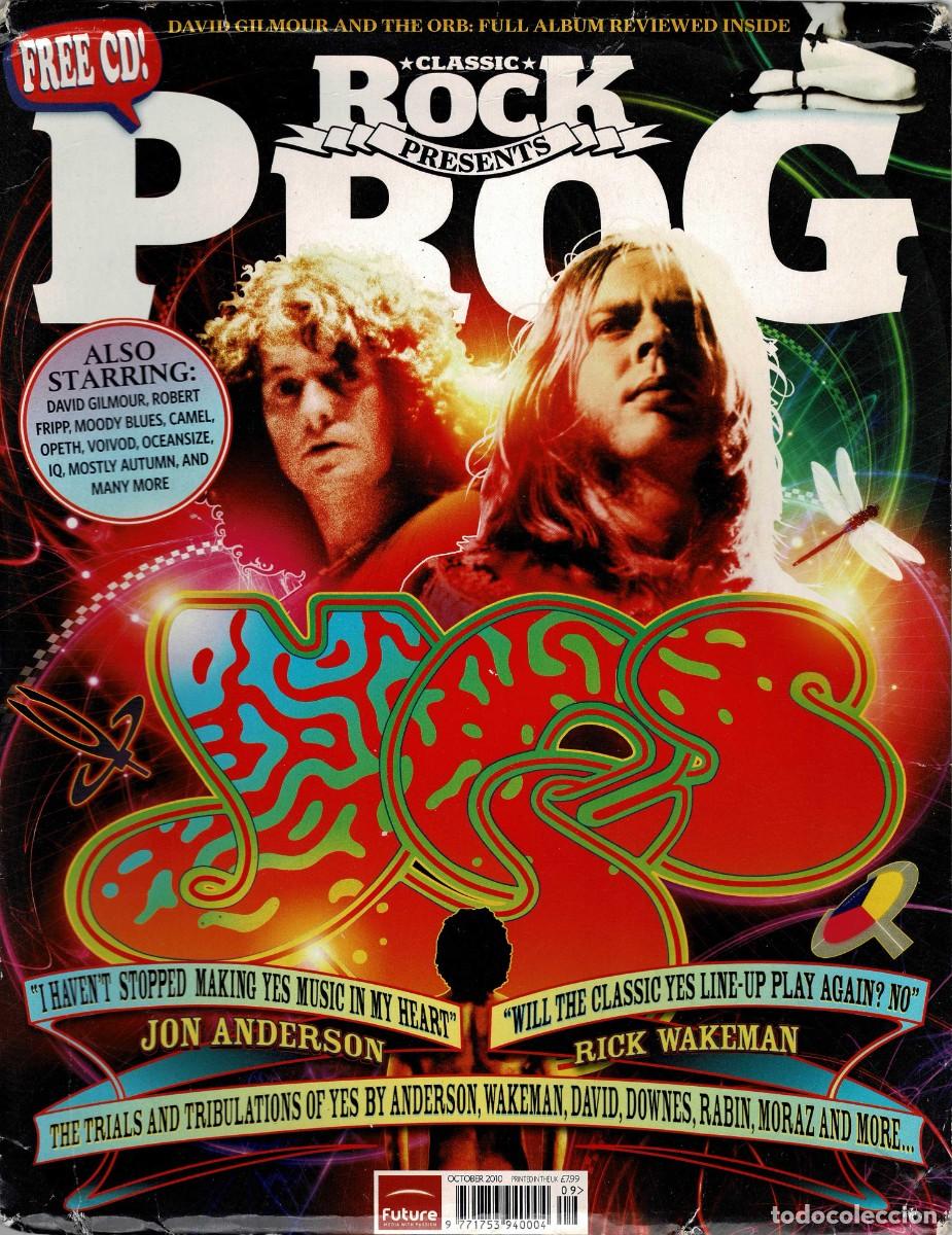 Coleccionismo de revistas y peri&oacute;dicos: Classic Rock Magazine Presents Prog N&ordm; 9. Oct. 2010. Carpeta con revista + CD