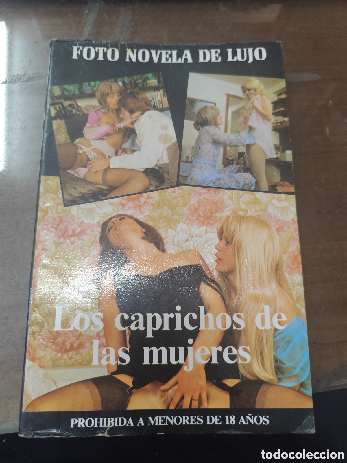 Coleccionismo de revistas y peri&oacute;dicos: Revista Erotica Porno Los caprichos de las mujeres. Foto novela de lujo n.1.