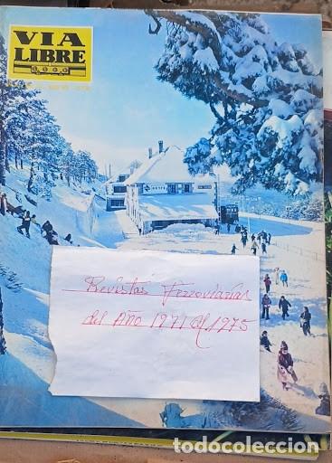 Coleccionismo de revistas y peri&oacute;dicos: Gran Archivo Hist&oacute;rico Revistas Ferroviarias &rdquo;V&iacute;a Libre&rdquo; (1964 - 1990)