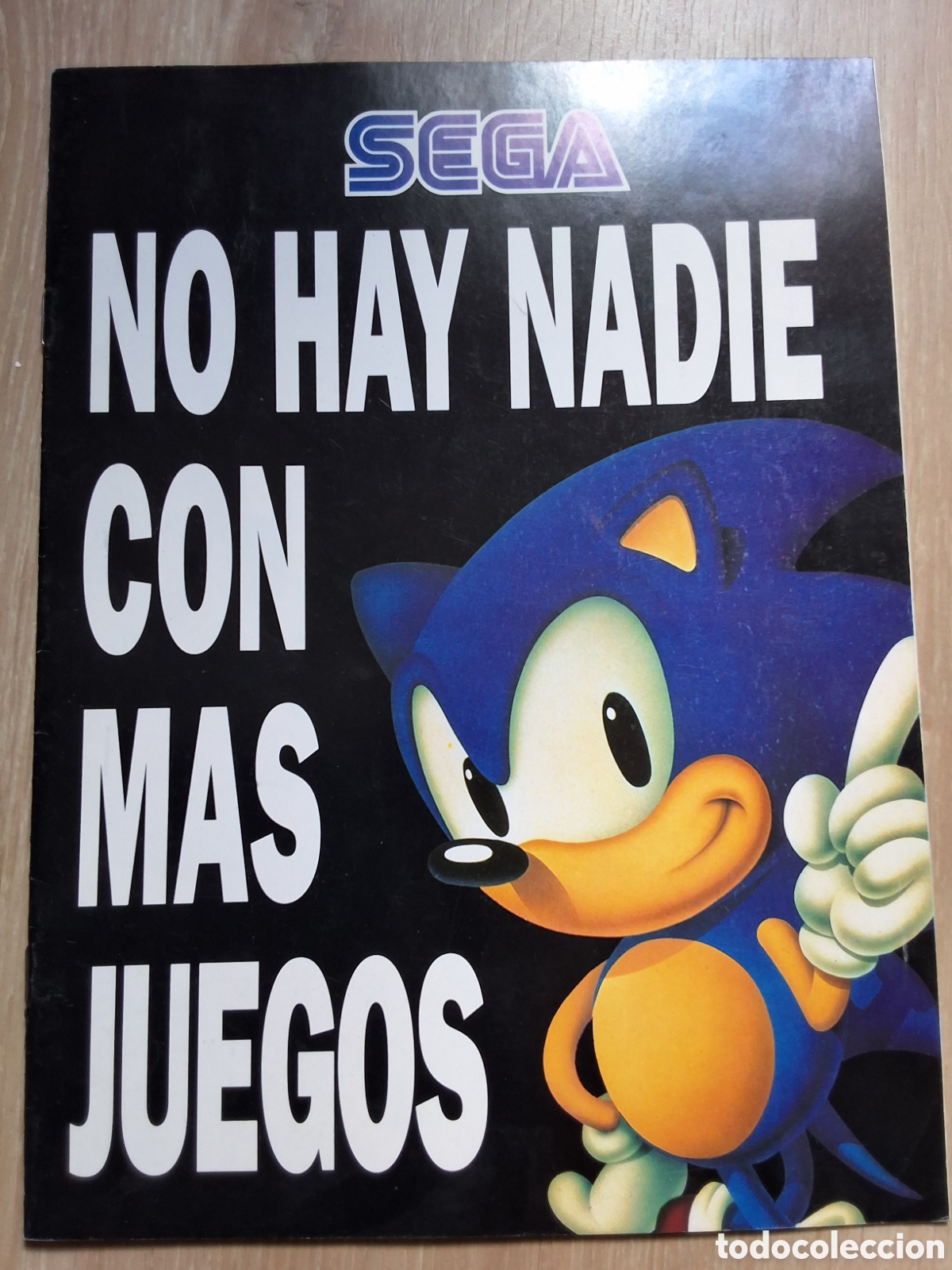 Coleccionismo de revistas y peri&oacute;dicos: Sega revista catalogo juegos no hay nadie con m&aacute;s juegos