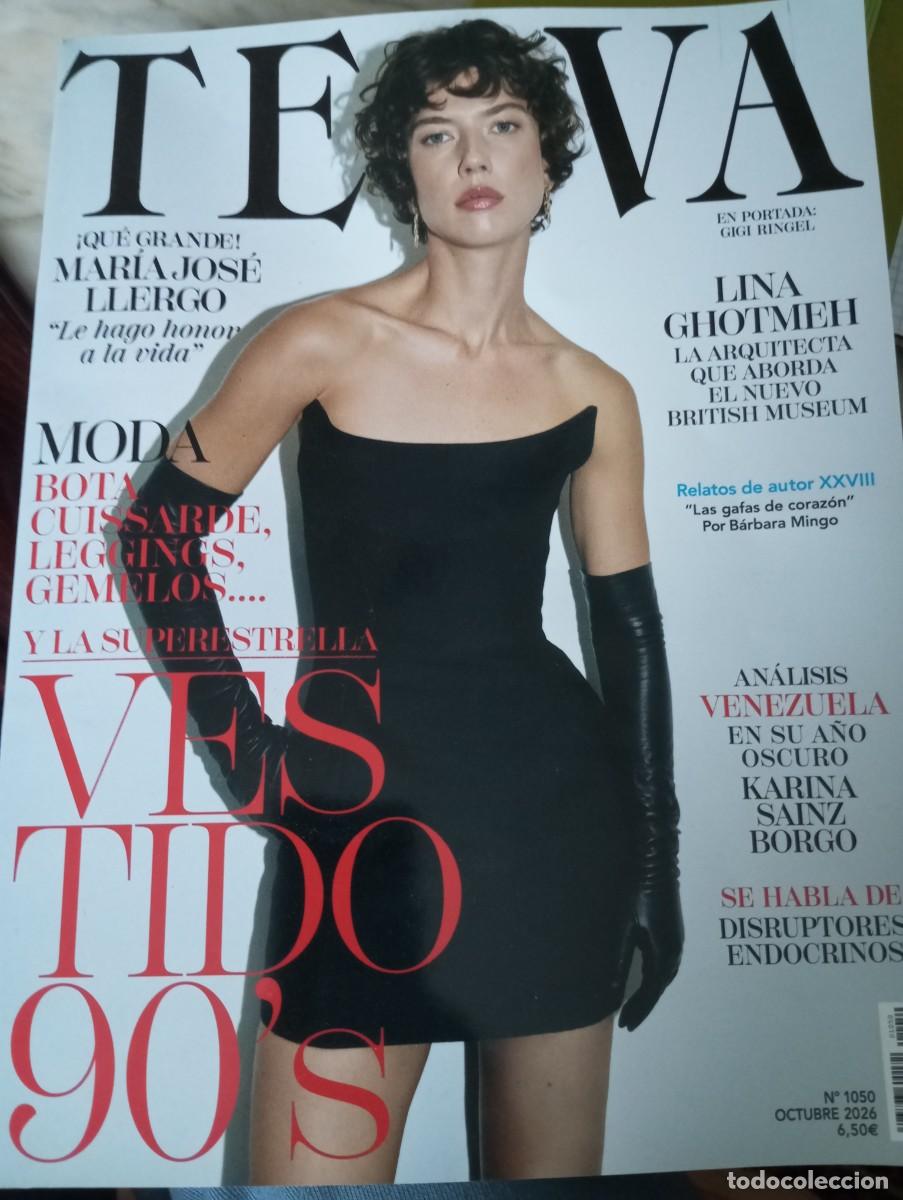 Coleccionismo de revistas y peri&oacute;dicos: REVISTA TELVA, N 1059, OCTUBRE 2026, GIGI RINGEL