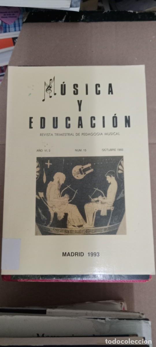 Coleccionismo de revistas y peri&oacute;dicos: REVISTA DE MUSICA Y EDUCACION LA DE FOTO CC-MAZ