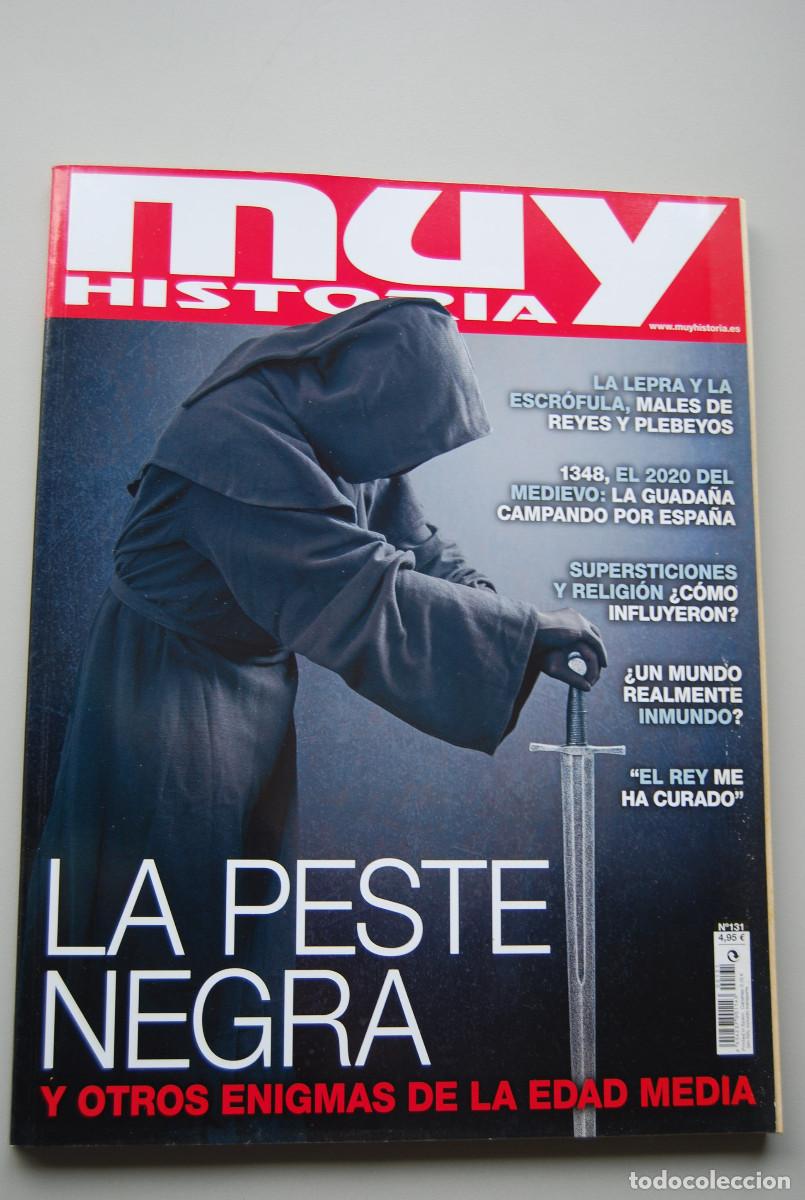 Coleccionismo de revistas y peri&oacute;dicos: MUY HISTORIA-NUMERO-131-2020 : LA PESTE NEGRA Y OTROS ENIGMAS DE LA EDAD MEDIA