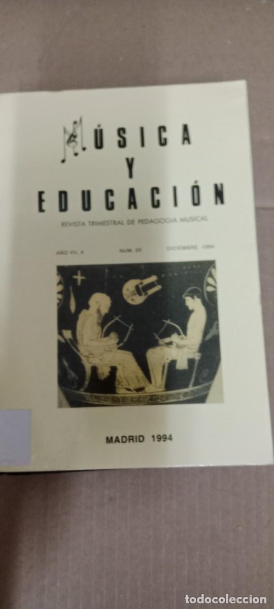 Coleccionismo de revistas y peri&oacute;dicos: MUSICA Y EDUCACION REVISTA CC-MAZ