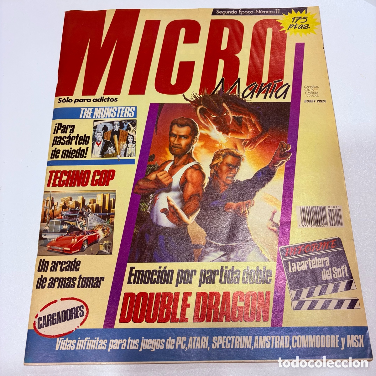Coleccionismo de revistas y peri&oacute;dicos: revista micromania micro mania segunda epoca n&ordm; 11