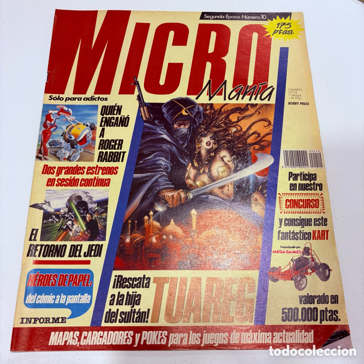 Coleccionismo de revistas y peri&oacute;dicos: revista micromania micro mania segunda epoca n&ordm; 10