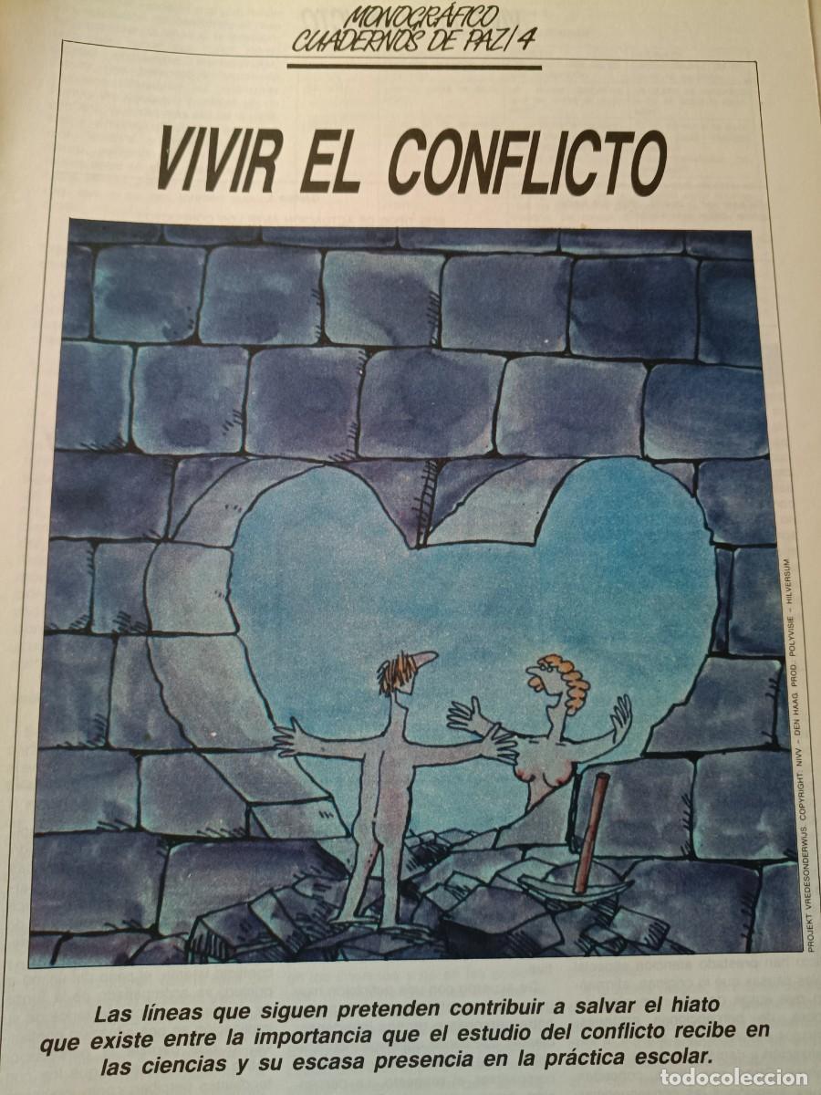Coleccionismo de revistas y peri&oacute;dicos: COMO VIVIR EL CONFLICTO EN LA ESCUELA. 6 P&Aacute;GINAS DE CUADERNOS DE PEDAGOG&Iacute;A, 1987