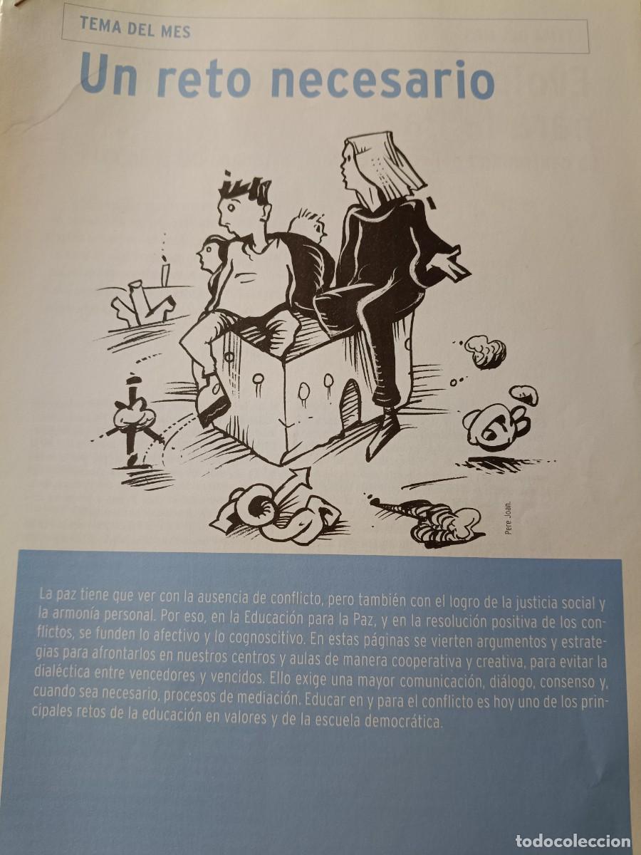 Coleccionismo de revistas y peri&oacute;dicos: EDUCACI&Oacute;N PARA LA PAZ, MEDIACI&Oacute;N Y CONFLICTOS. DOSSIER 27 P&Aacute;GINAS DE CUADERNOS DE PEDAGOG&Iacute;A, N&ordm; 287