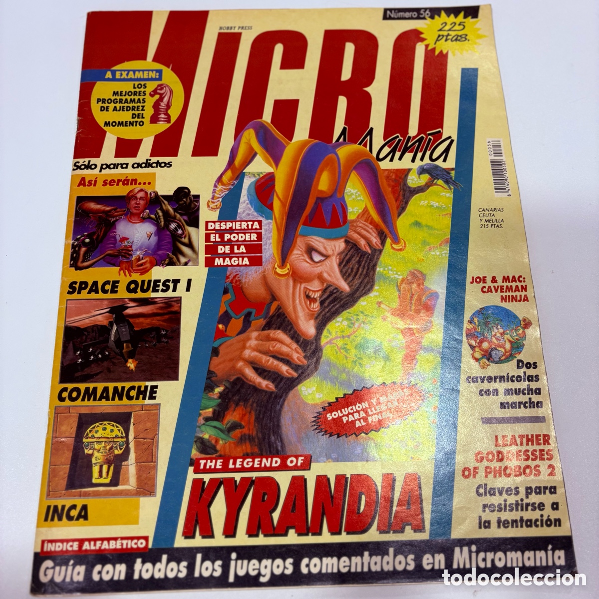 Coleccionismo de revistas y peri&oacute;dicos: revista micromania micro mania segunda epoca n&ordm; 56