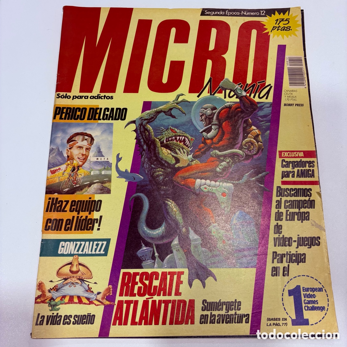 Coleccionismo de revistas y peri&oacute;dicos: revista micromania micro mania segunda epoca n&ordm; 12