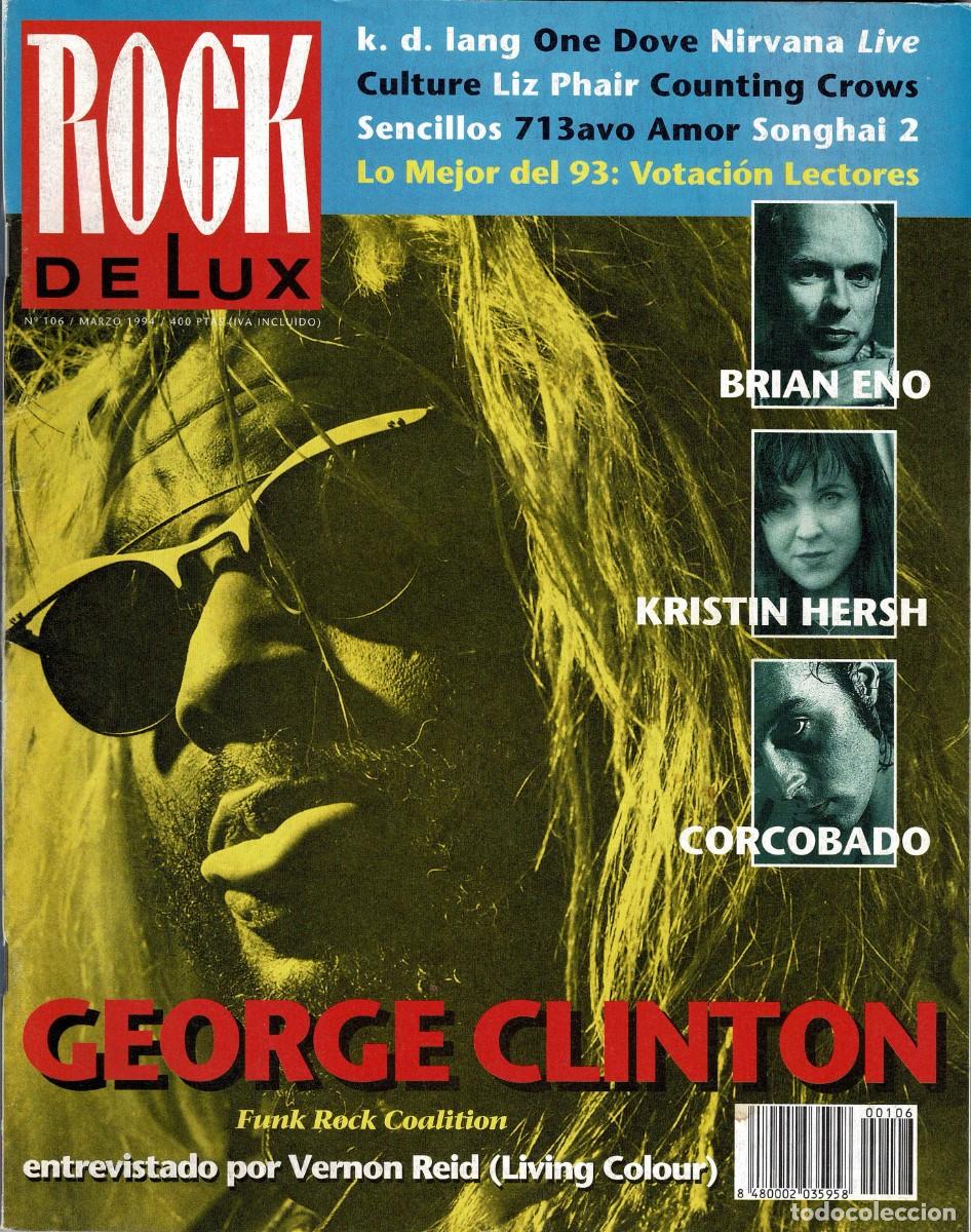 Coleccionismo de revistas y peri&oacute;dicos: Rock de Lux N&ordm; 106. George Clinton