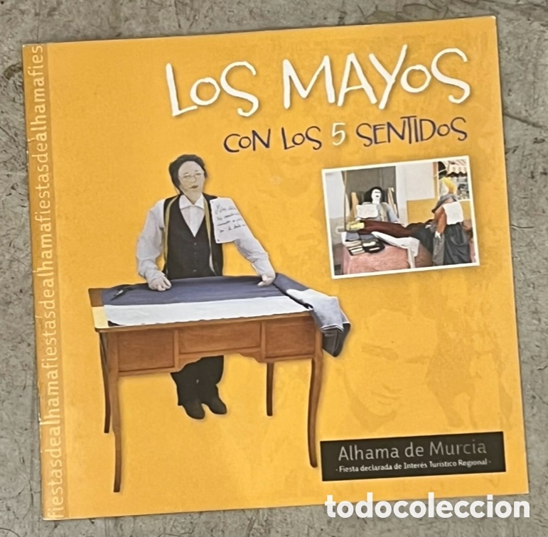 Coleccionismo de revistas y peri&oacute;dicos: Revista. LOS MAYOS con los 5 sentidos. Alhama de Murcia.