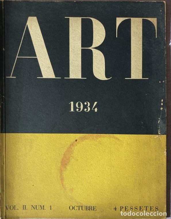 Coleccionismo de revistas y peri&oacute;dicos: ART 1934 Vol. II, N&uacute;m 1, Octubre 1934