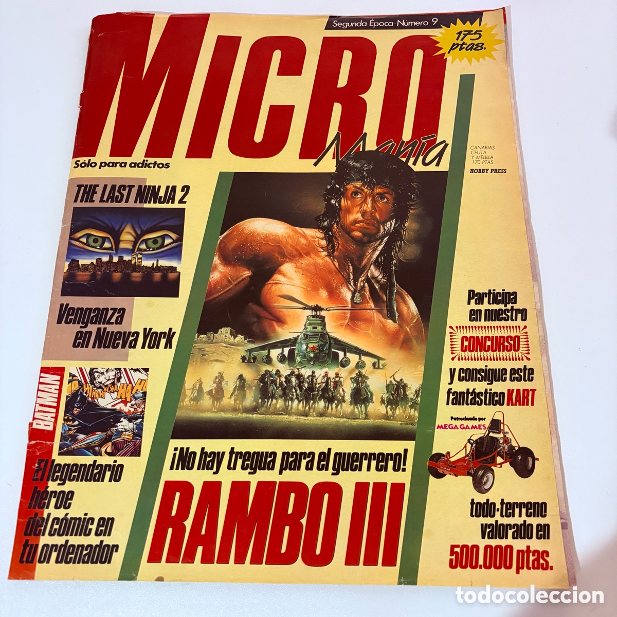 Coleccionismo de revistas y peri&oacute;dicos: revista micromania micro mania segunda epoca n&ordm; 9