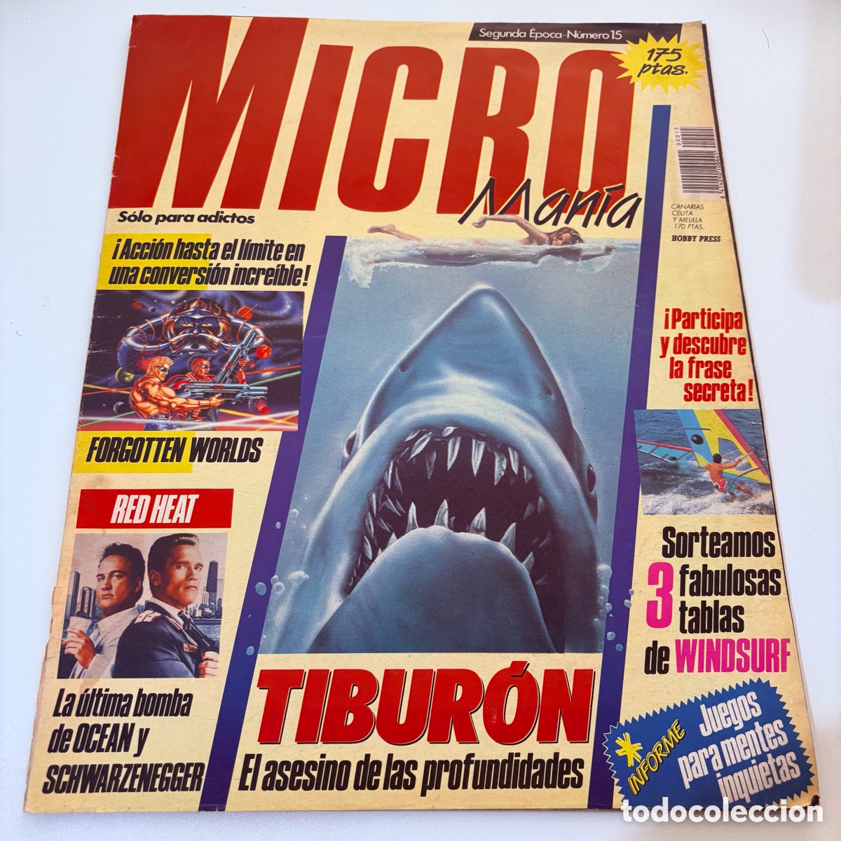 Coleccionismo de revistas y peri&oacute;dicos: revista micromania micro mania segunda epoca n&ordm; 15