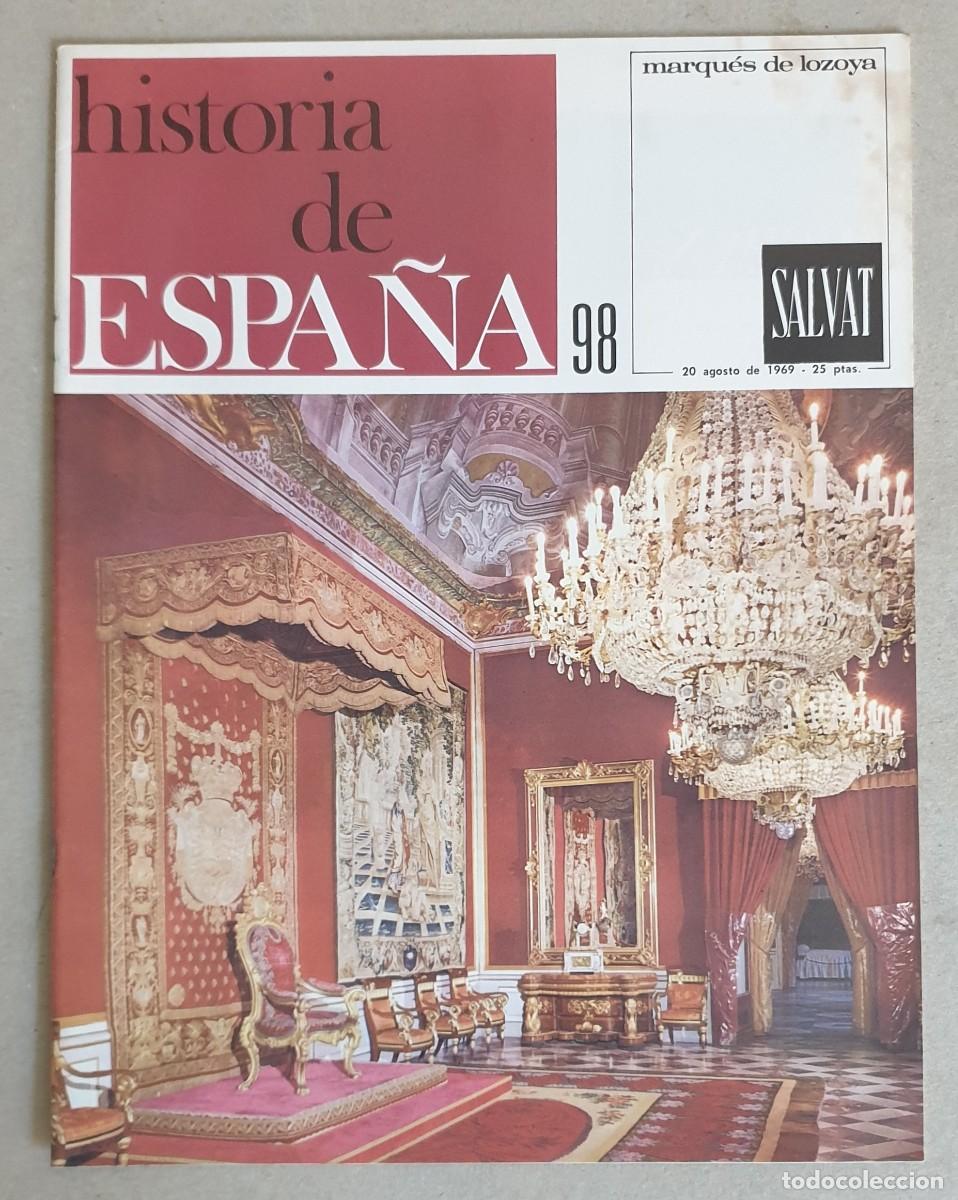 Collection Magazines and Newspapers: Historia de Espa&ntilde;a. Fasc&iacute;culo 98 del volumen V. Salvat. 1969