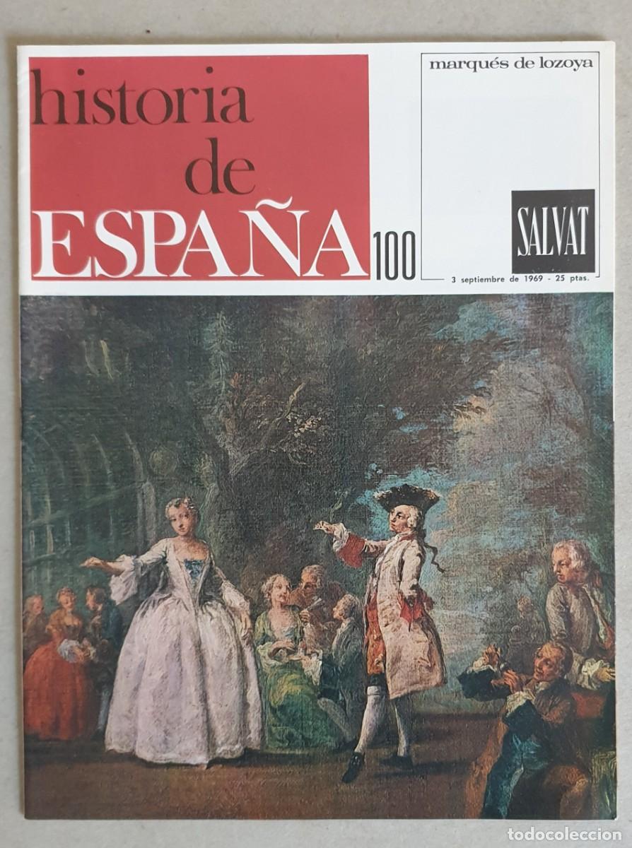 Collection Magazines and Newspapers: Historia de Espa&ntilde;a. Fasc&iacute;culo 100 del volumen V. Salvat. 1969
