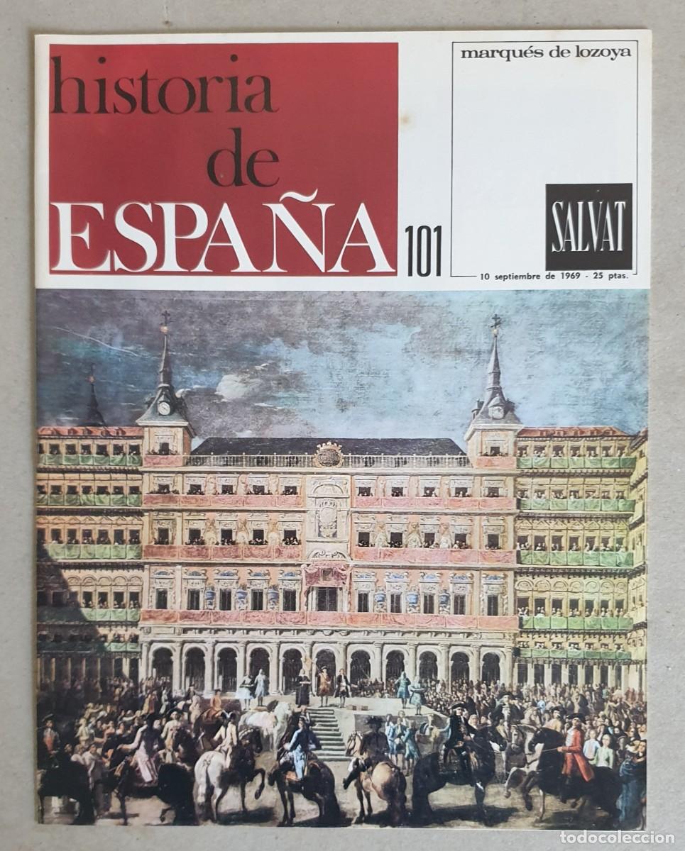 Collection Magazines and Newspapers: Historia de Espa&ntilde;a. Fasc&iacute;culo 101 del volumen V. Salvat. 1969