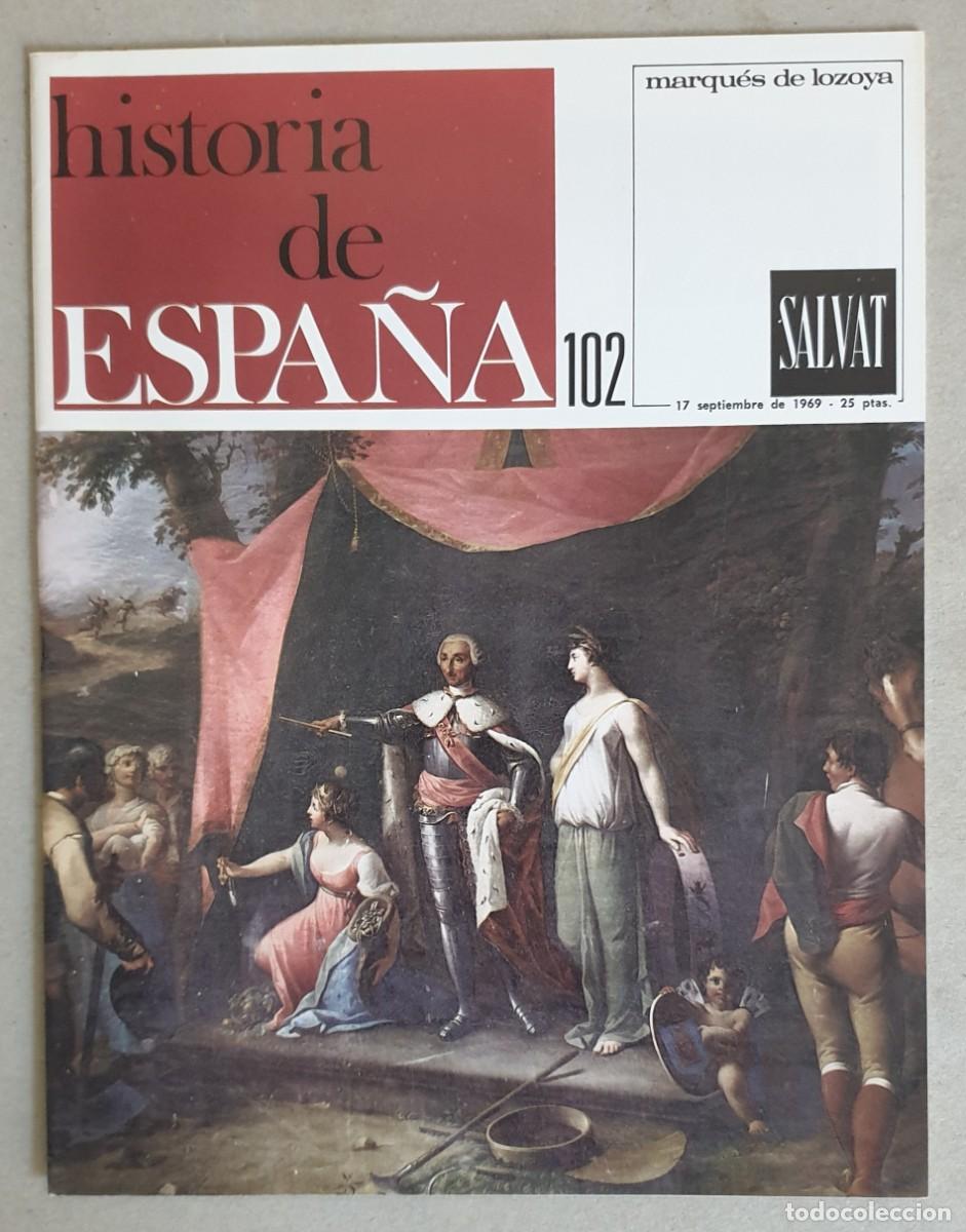 Collection Magazines and Newspapers: Historia de Espa&ntilde;a. Fasc&iacute;culo 102 del volumen V. Salvat. 1969