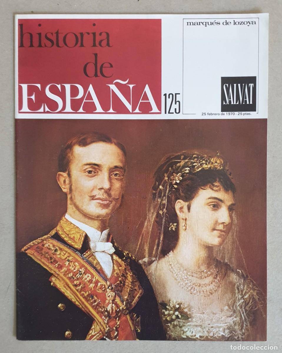 Colecionismo de Revistas e Jornais: Historia de Espa&ntilde;a. Fasc&iacute;culo 125 del volumen VI. Salvat. 1969