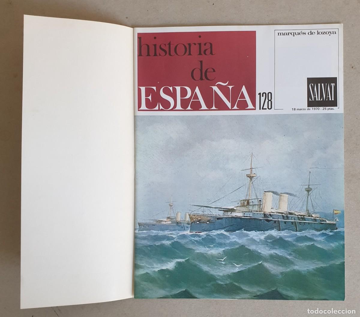 Colecionismo de Revistas e Jornais: Historia de Espa&ntilde;a. Fasc&iacute;culo 128 del volumen VI. Salvat. 1969