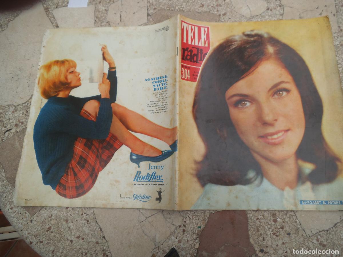 Coleccionismo de revistas y peri&oacute;dicos: tele radio n&ordm; 304. 1963, maria del carmen prendes, mario clavell, nieves e ivana