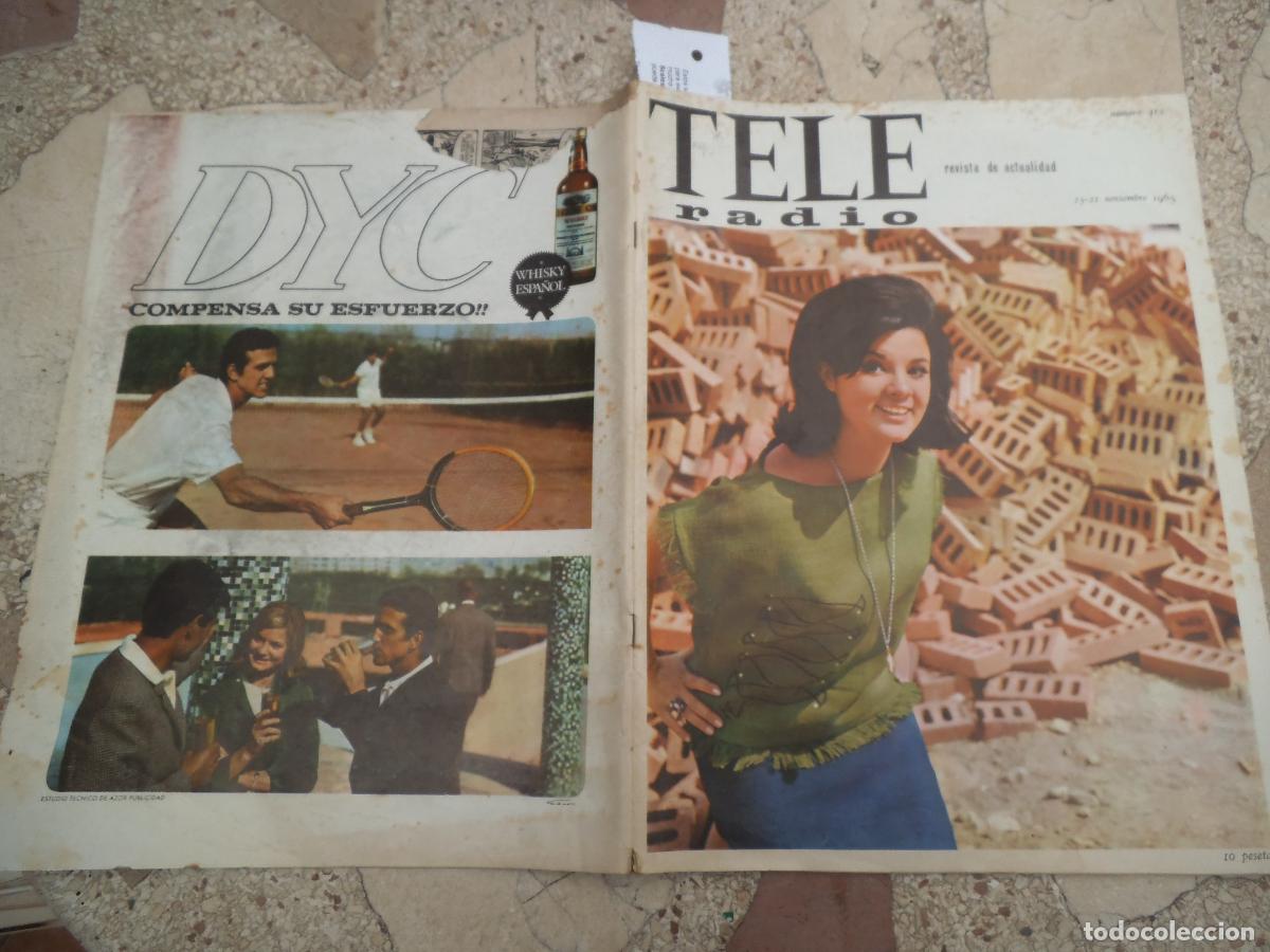 Coleccionismo de revistas y peri&oacute;dicos: tele radio n&ordm; 412. 1965, jazz, a toda plana, el tango,