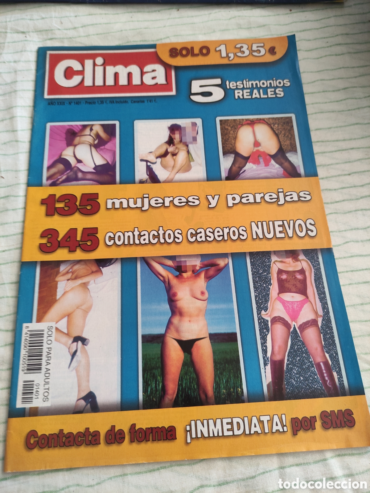 Coleccionismo de revistas y peri&oacute;dicos: Clima - a&ntilde;o 29, nr. 1401