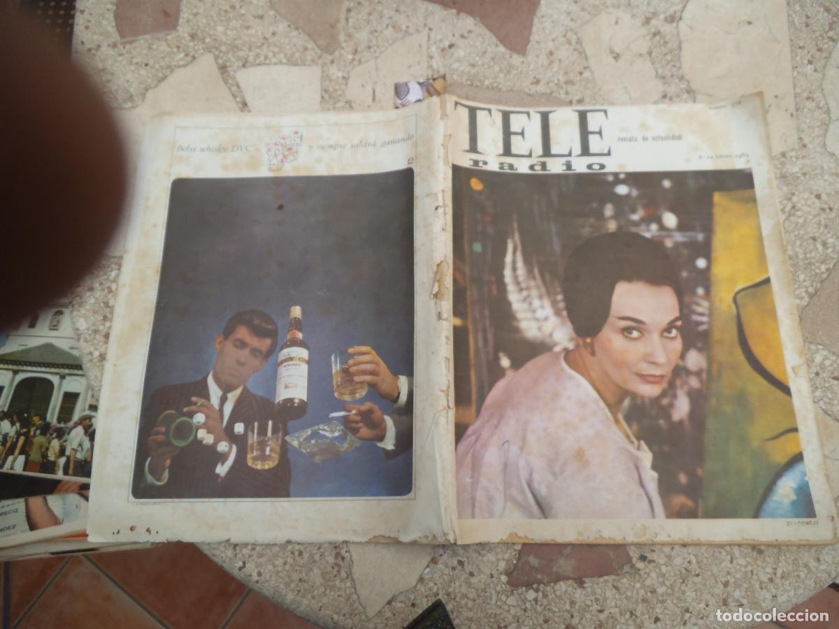 Coleccionismo de revistas y peri&oacute;dicos: tele radio n&ordm; 372. 1965, esta es su vida ,festival san reno, marujita diaz, ludmilla tcherina