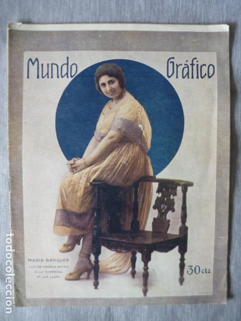 Coleccionismo de revistas y peri&oacute;dicos: MUNDO GRAFICO REVISTA N&ordm; 448 JUNIO 1920