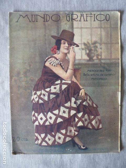 Coleccionismo de revistas y peri&oacute;dicos: MUNDO GRAFICO REVISTA N&ordm; 428 ENERO 1920