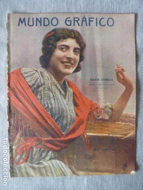 Coleccionismo de revistas y peri&oacute;dicos: MUNDO GRAFICO REVISTA N&ordm; 123 MARZO 1914