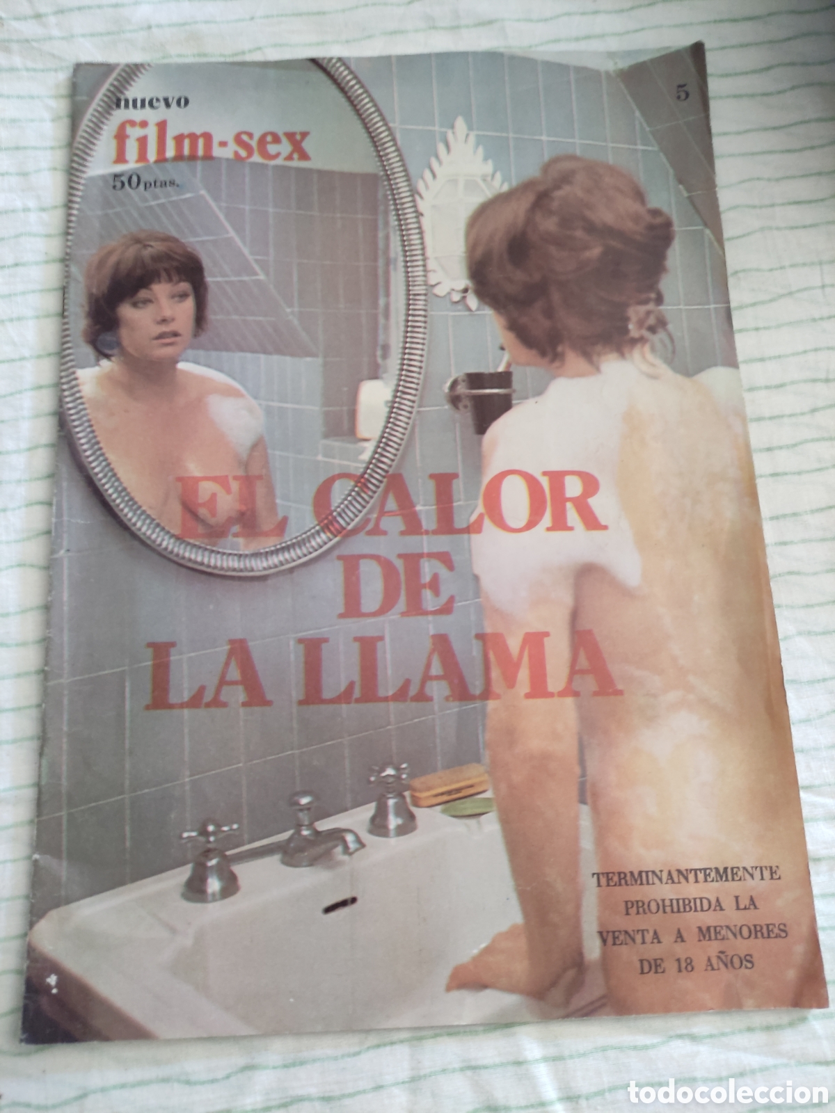 Coleccionismo de revistas y peri&oacute;dicos: Nuevo Film - sex &rdquo;El calor de la llama&rdquo;