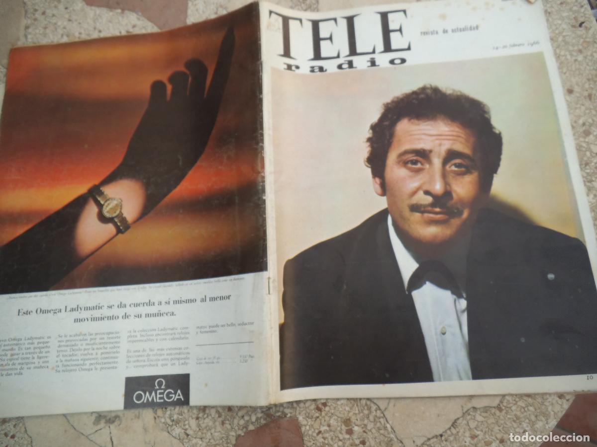 Coleccionismo de revistas y peri&oacute;dicos: tele radio n&ordm; 425. 1966, el pajaro loco, festival ye-ye, los tres de castila, casa de costura