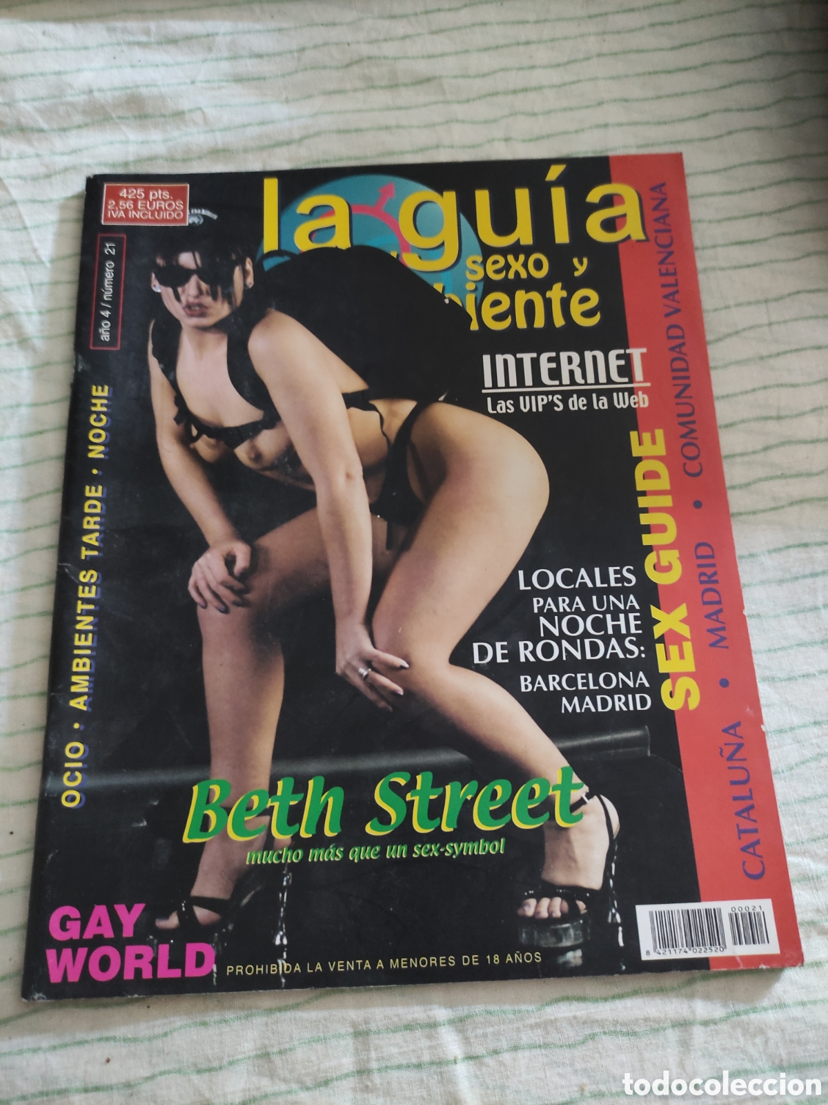 Coleccionismo de revistas y peri&oacute;dicos: La gu&iacute;a del sexo y el ambiente - a&ntilde;o 4, nr. 21