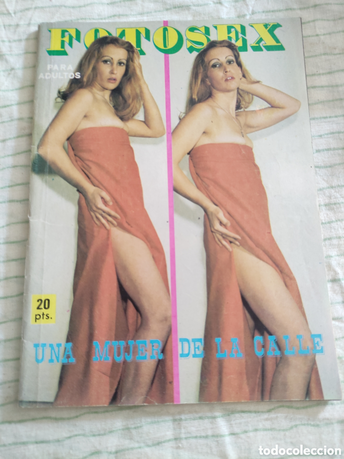 Coleccionismo de revistas y peri&oacute;dicos: Foto sex &rdquo;Una mujer de la calle&rdquo;