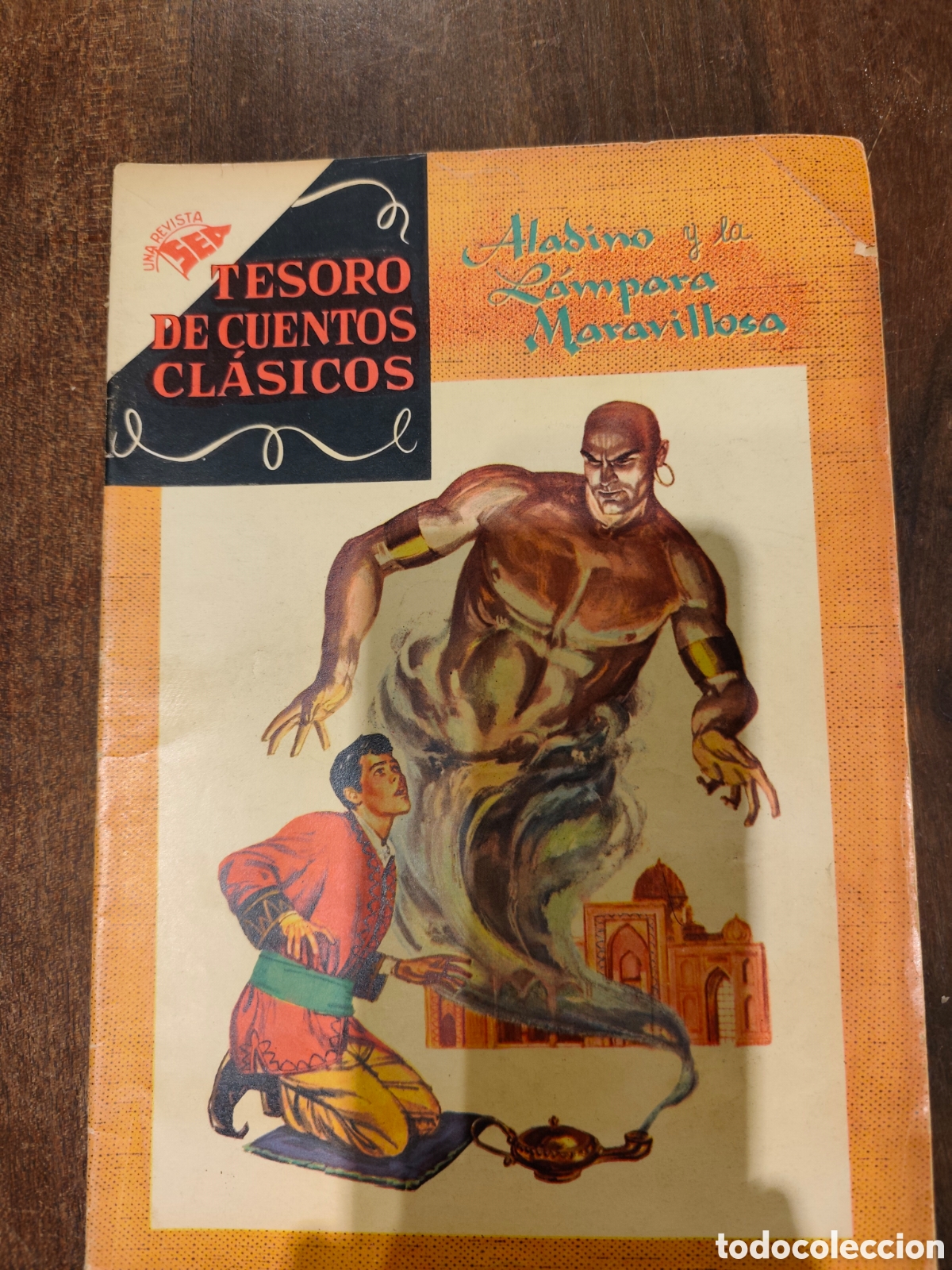 Coleccionismo de revistas y peri&oacute;dicos: Aladino y la l&aacute;mpara maravillosa N&deg; 1 a&ntilde;o 1957