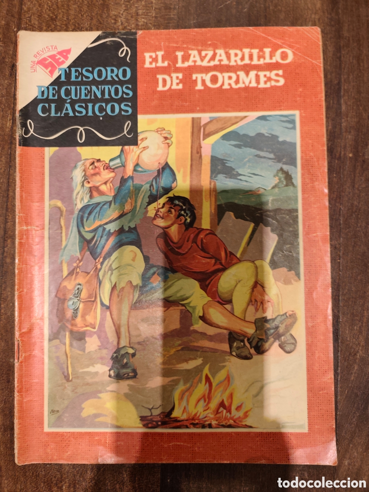 Coleccionismo de revistas y peri&oacute;dicos: Lote 10 revistas SEA Tesoro de cuentos clasicos 1957/1958