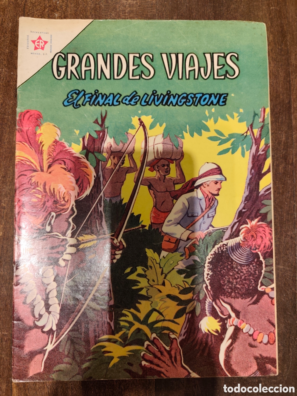 Coleccionismo de revistas y peri&oacute;dicos: Revista Grandes Viajes &rdquo;El final de Livingstone&rdquo; N&deg; 9, ER, M&eacute;xico, 1963
