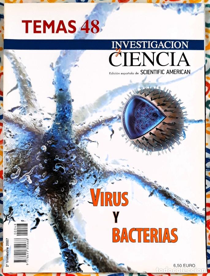 Coleccionismo de revistas y peri&oacute;dicos: Virus y bacterias - Investigaci&oacute;n y Ciencia, TEMAS 48, 2&ordm; trim. 2007