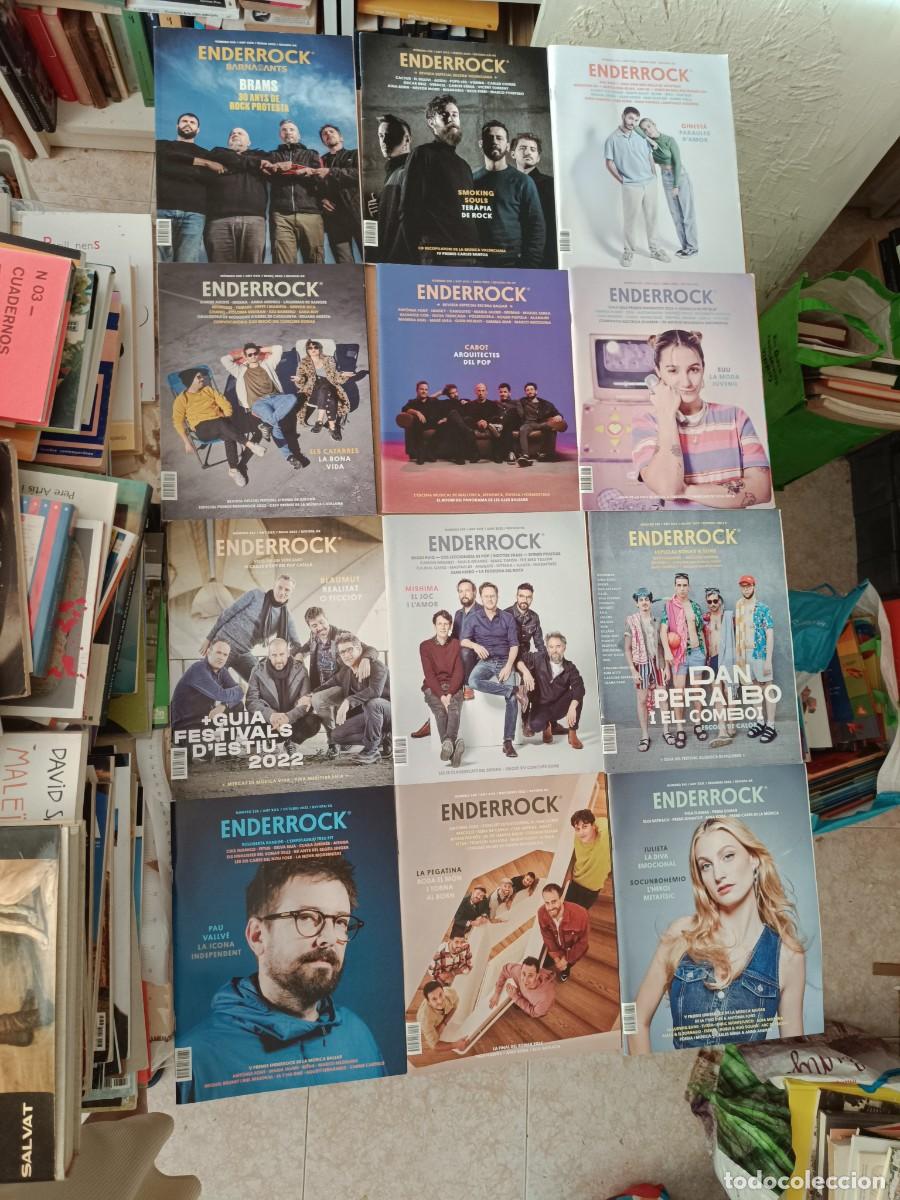 Coleccionismo de revistas y peri&oacute;dicos: LOTE DE 12 REVISTAS ENDERROCK. A&Ntilde;O 2022. COMO NUEVAS