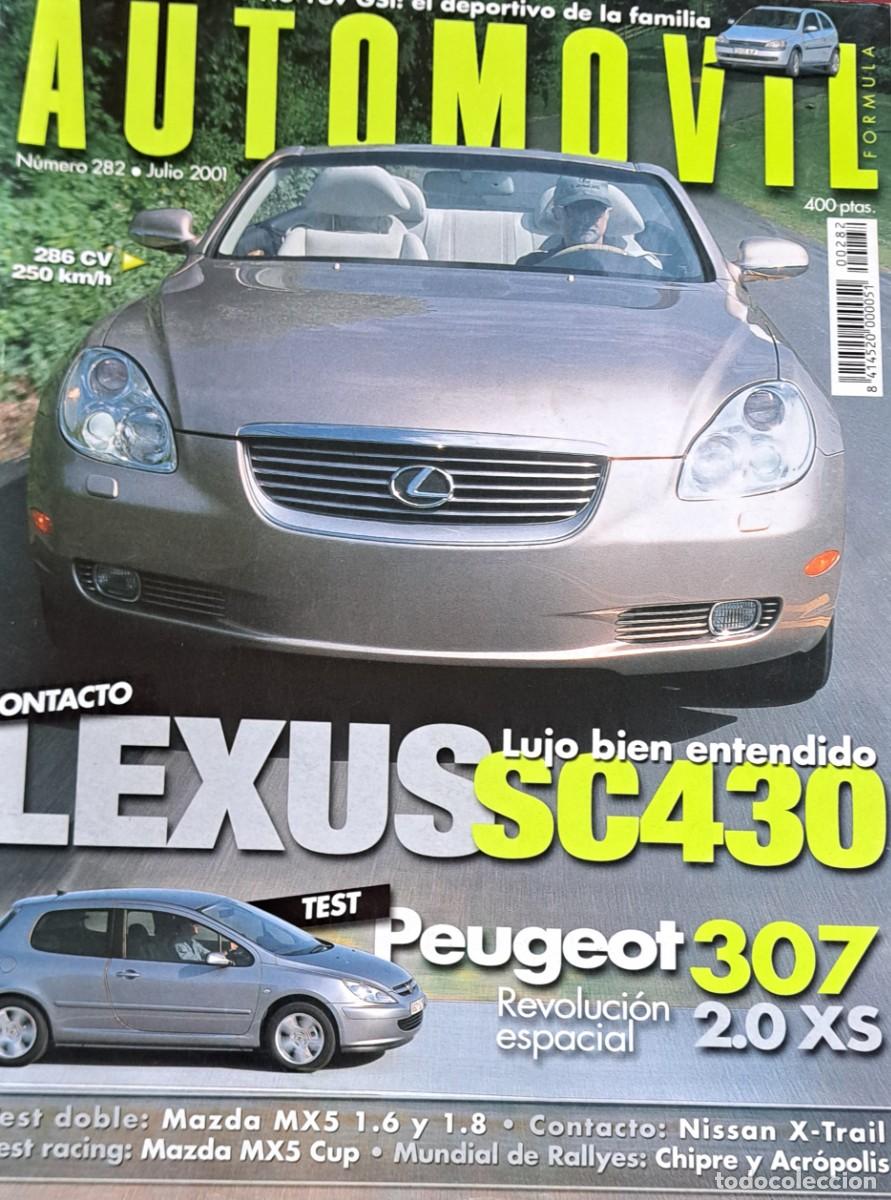 Collezionismo di Riviste e Giornali: Autom&oacute;vil (N&uacute;mero 282, julio de 2001)