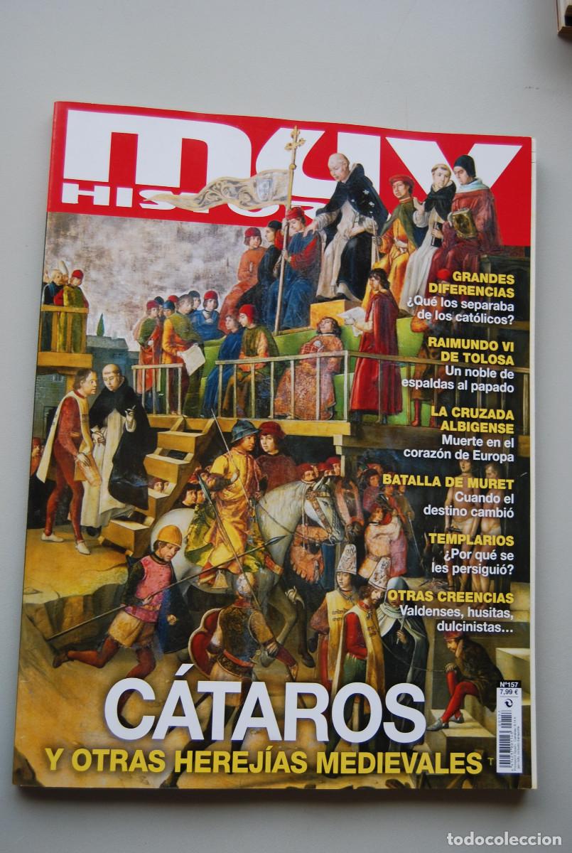Collezionismo di Riviste e Giornali: MUY HISTORIA-NUMERO-157-2023 : C&Aacute;TAROS Y OTRAS HEREJ&Iacute;AS MEDIEVALES