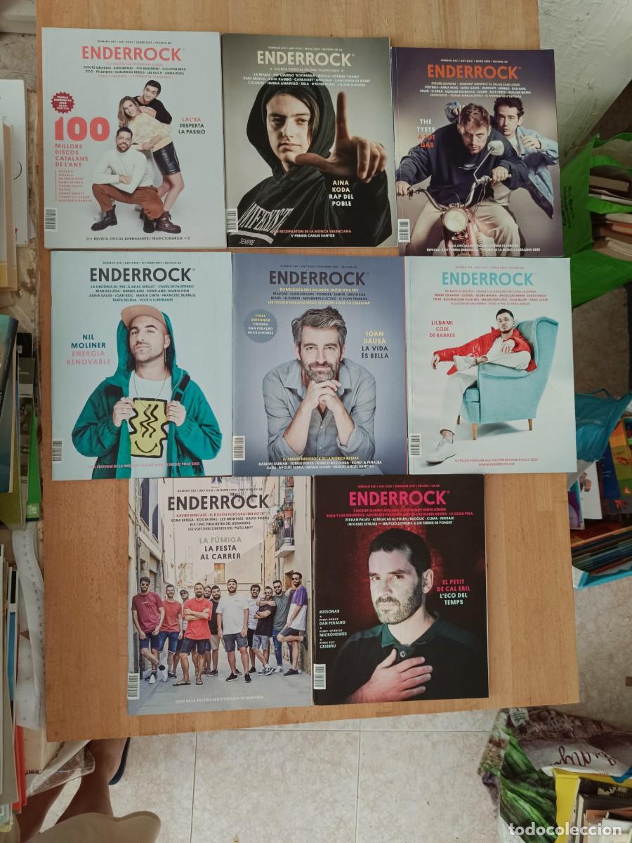 Coleccionismo de revistas y peri&oacute;dicos: LOTE DE 8 REVISTAS ENDERROCK. A&Ntilde;O 2021. COMO NUEVAS