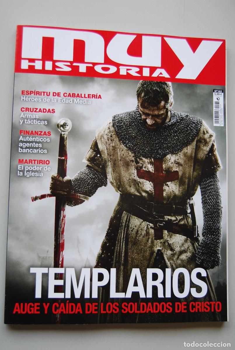 Coleccionismo de revistas y peri&oacute;dicos: MUY HISTORIA-NUMERO-162-2023 : TEMPLARIOS, AUGE Y CA&Iacute;DA DE LOS SOLDADOS DE CRISTO
