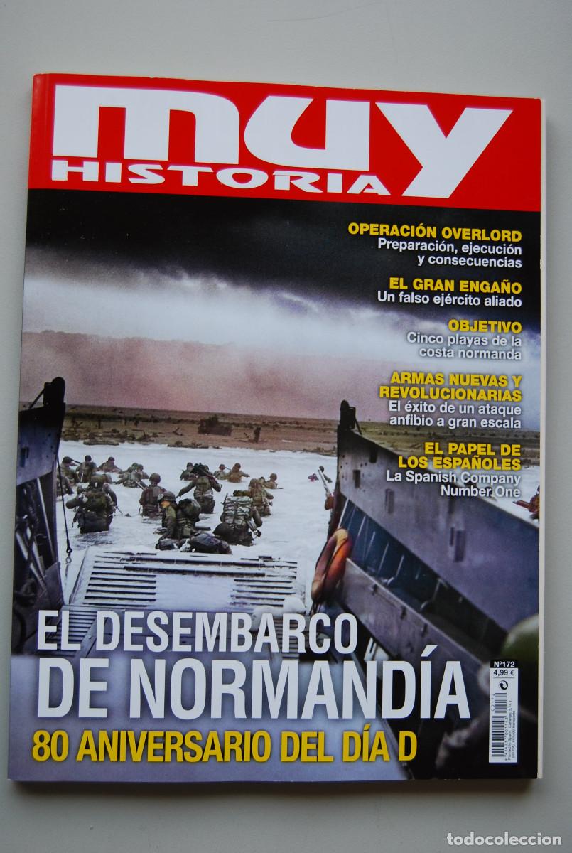 Collection Magazines and Newspapers: MUY HISTORIA-NUMERO-172-2024 : EL DESEMBARCO DE NORMAND&Iacute;A, 80 ANIVERSARIO DEL DIA D