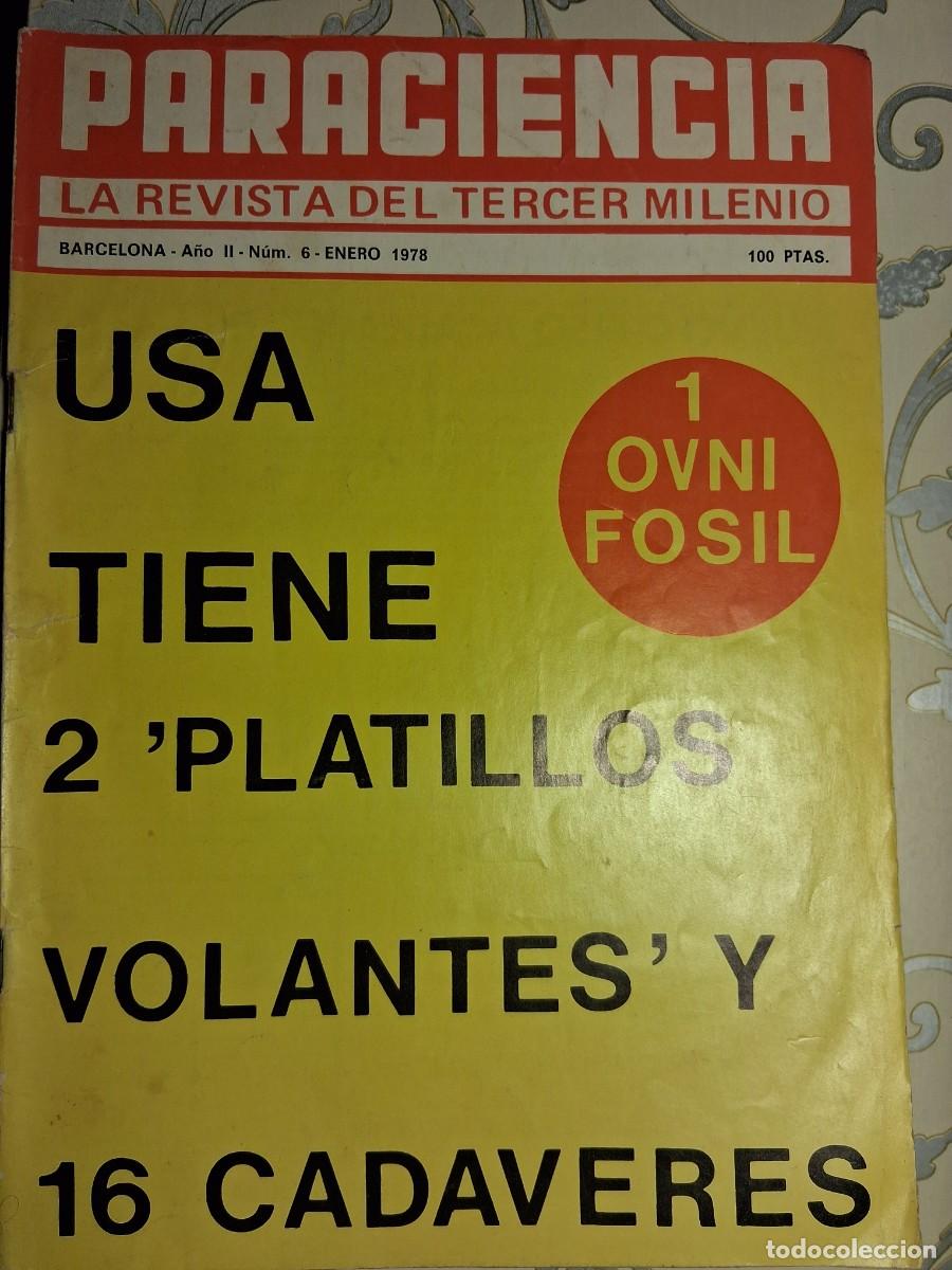 Collectionnisme de Revues et Journaux: REVISTA PARACIENCIA, LA REVISTA DEL TERCER MILENIO, ENERO 1978, N&Uacute;MERO 6.